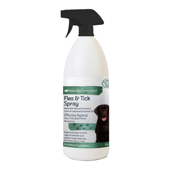 Natural Flee & Tick Spray 24 fl. oz. 11001