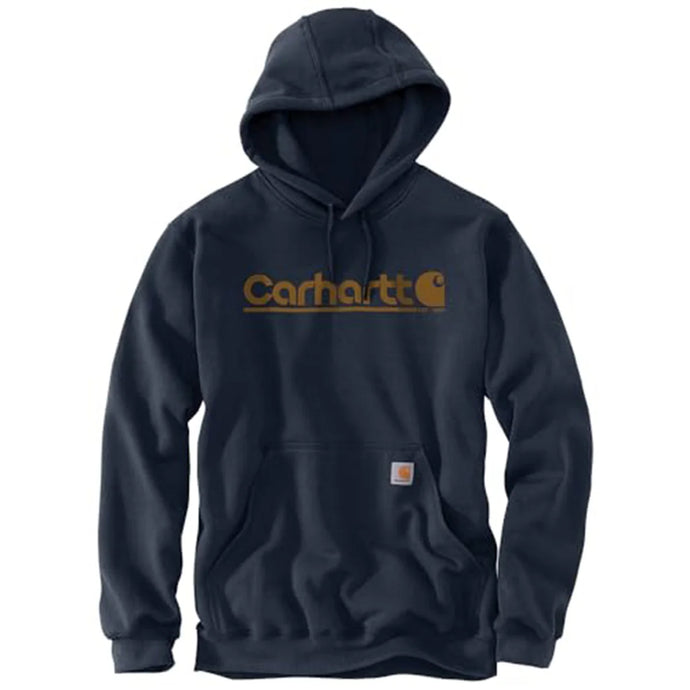 navy, Men's Big and Tall Loose Fit Midweight Logo Graphic Sweatshirt 106793