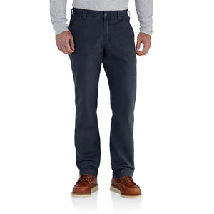 Navy Men's Rugged Flex Rigby Canvas Work Pants 102291 Additional Colors