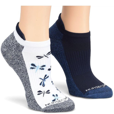 Navy Women's 2 Pair-Pack Performance Anklet Socks 