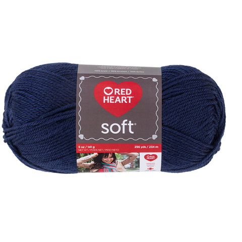 Navy Soft Yarn.