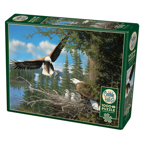 Nesting Eagles 1000 Piece Jigsaw Puzzle 80070