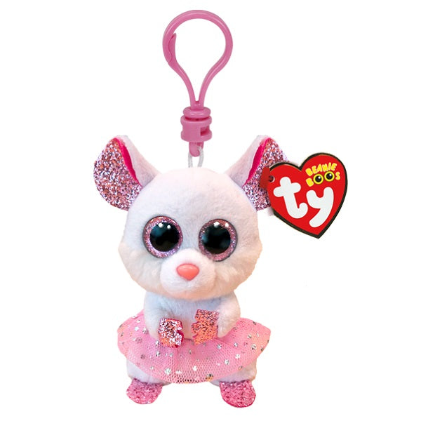 Nina the white mouse ballerina clip