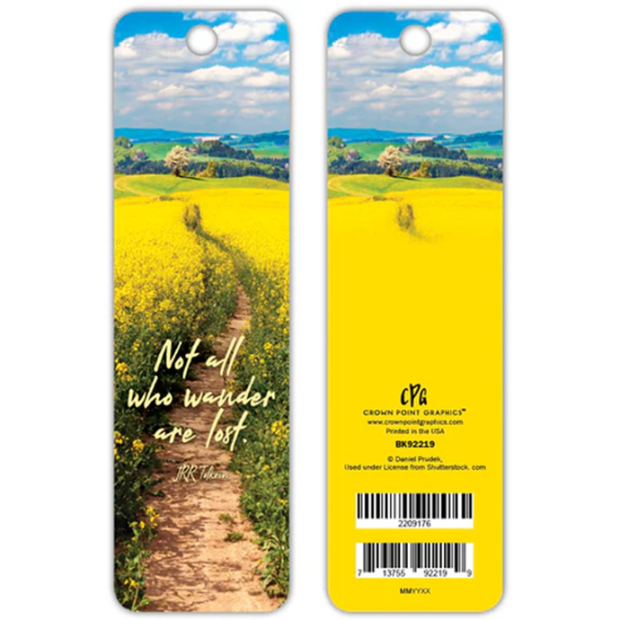 Not All Who Wander Bookmark BK92219