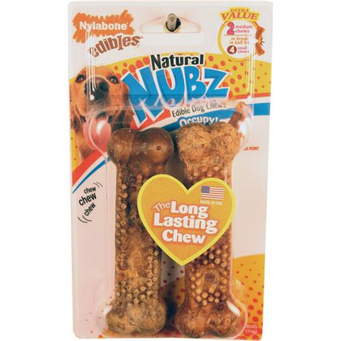 Nubz Chicken Dog Chew Treats Large - 30+ lbs. (2 Count)