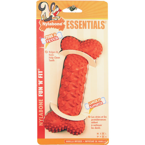 Strong Chew Braid Bone Dog Toy Vanilla Flavor
