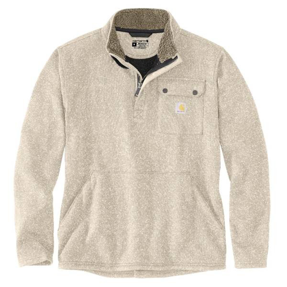 Carhartt Men's Relaxed Fit Midweight Quarter-Zip Pocket Sweater
