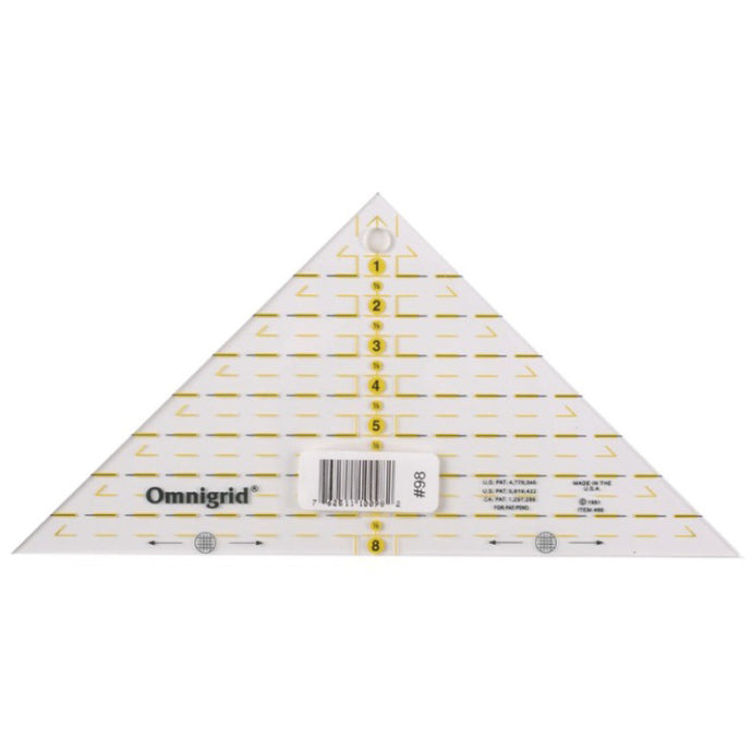 Right Triangle Quarter-Square Ruler OGD-98