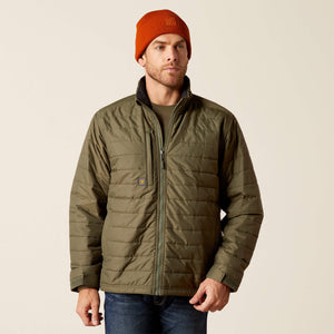 olive, Men's Rebar Cordura Ripstop Lightweight Insulated Jacket 10052030