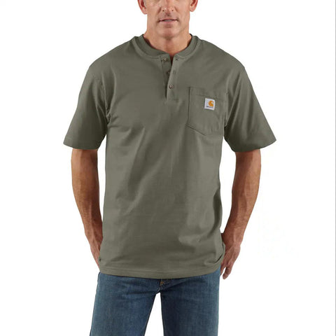 Men's Workwear Henley Shirt K84