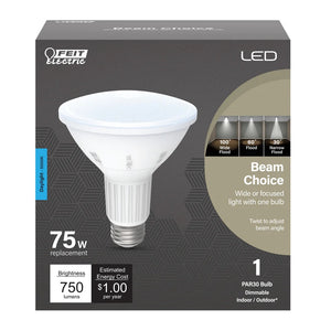 Daylight 75W PAR30 Dimmable BeamChoice LED Light Bulb PAR30L/ADJ9