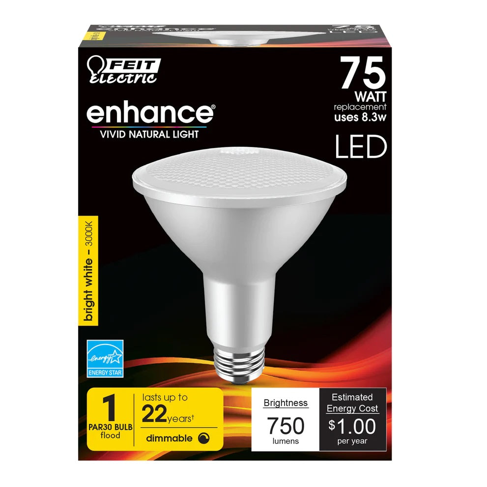 75W PAR30 Dimmable Enhance Reflector LED Light Bulb 15PAR30L/LEDG5