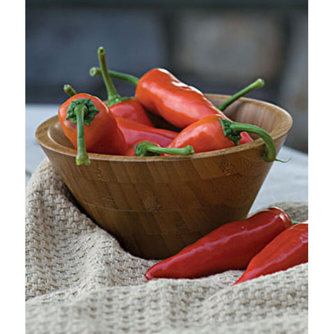 Hot peppers in a bowl