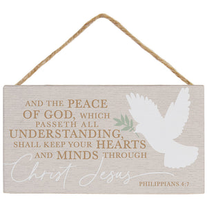 Peace of God Dove Petite Hanging Accent PHA1899