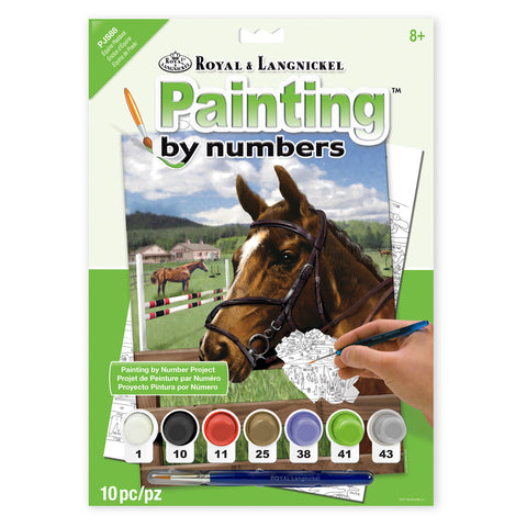 Horse Paint by Numbers