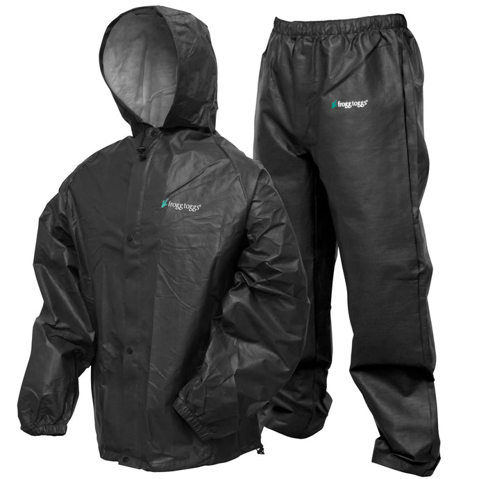 Black Pro Lite Rain Suit PL12140-01