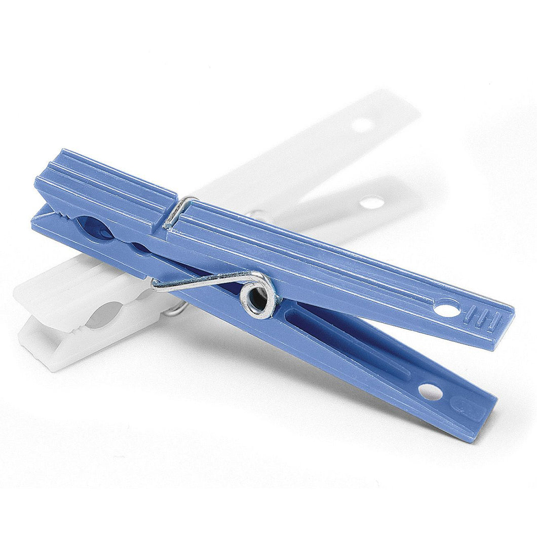Strong Clothes Pins for Drying Heavy Duty Laundry Clothespins Travel  Plastic Clothing Clamps Big Towel Clips 24 Pack