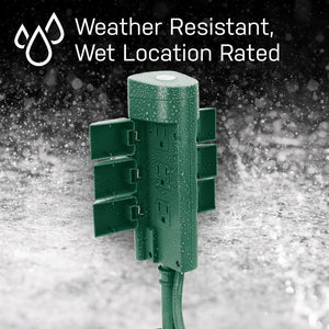 Weather Resistant, Wet Location Rated