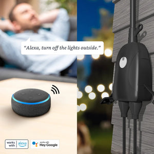 Alexa, Turn Off the Lights Outside