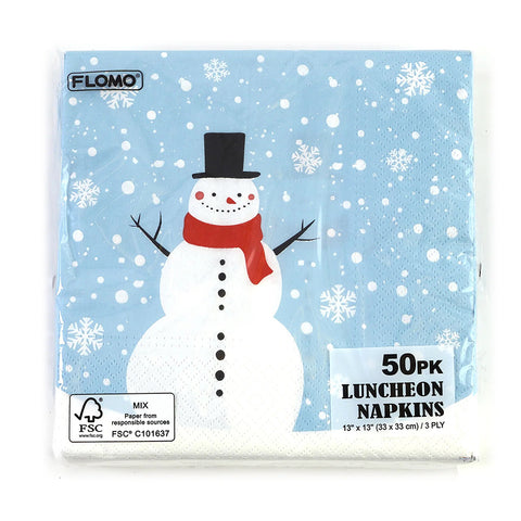 Snowman Luncheon Napkins PW9320