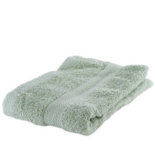 Pacific green hand towel.