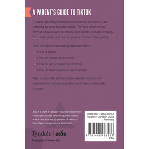 Parent's Guide to TikTok 67263 back cover