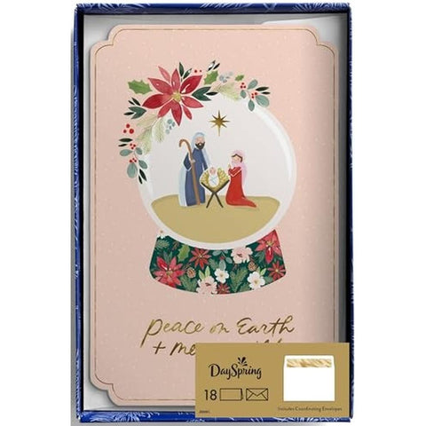 Peace on Earth Boxed Christmas Cards U4235