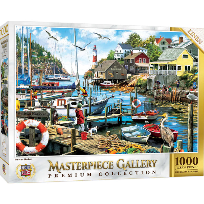 Pelican Harbor 1000 PC Puzzle 82135 Front