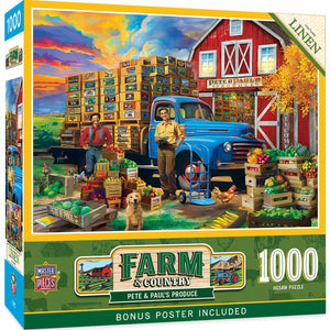 Pete & Paul's Produce 1000 PC Puzzle 72426 Front