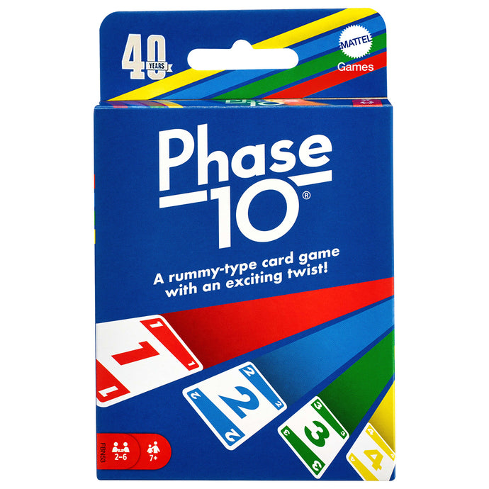 Phase 10 card game.