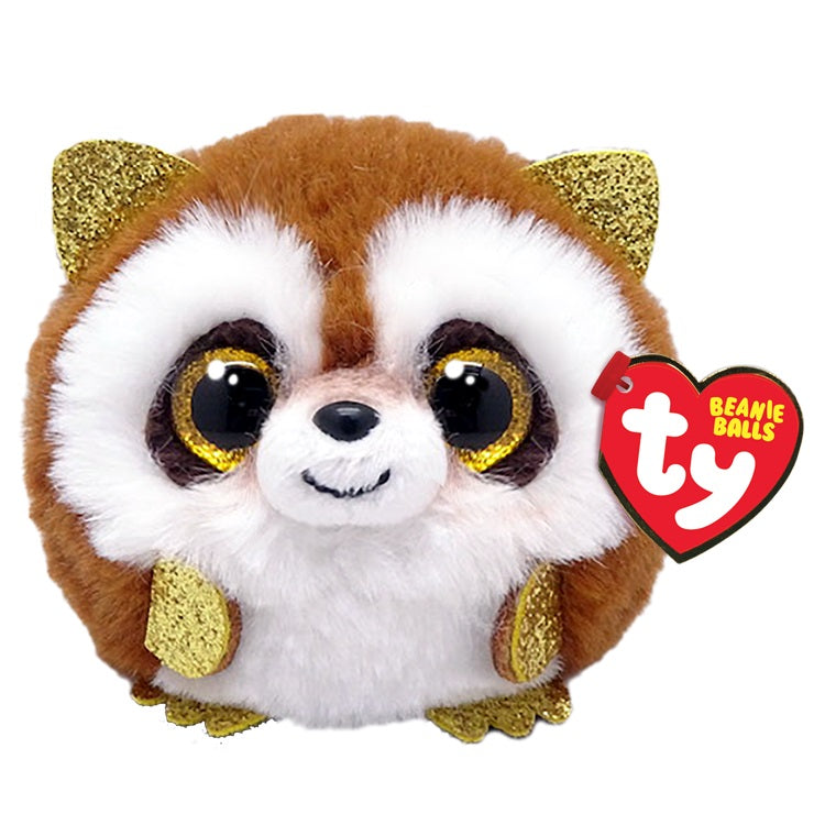 Pickpocket the Brown Raccoon Beanie Ball 42540