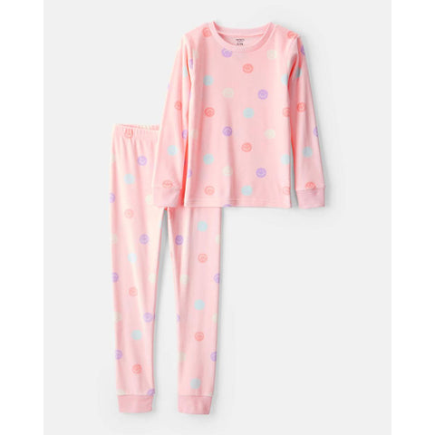 Girls' DreamPlush Snug Fit 2-Piece Pajamas