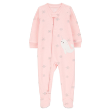 Pink Baby Girls' 1-Piece Fleece Pajamas 1R934