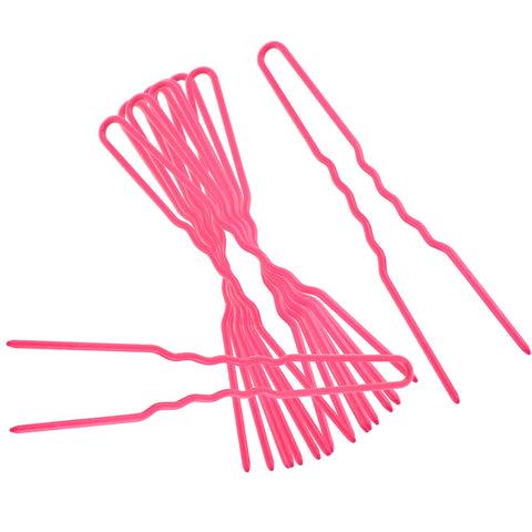 Pink hair pins