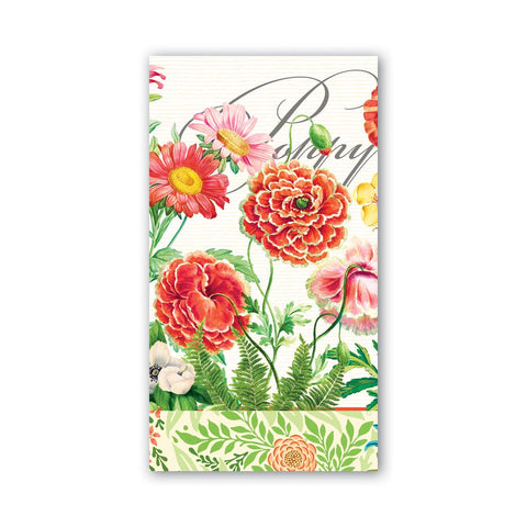 Poppies and Posies Hostess Napkin