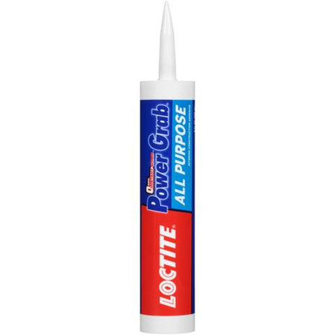 Power Grab Construction Adhesive All Purpose White 9 Fl Oz Cartridge