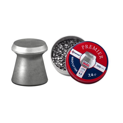 Premier Wadcutter Pellet .177 Caliber 250 Count