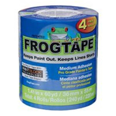 Pro Grade 1.41 in. W X 60 yd L Blue Medium Strength Painter's Tape 4 pk