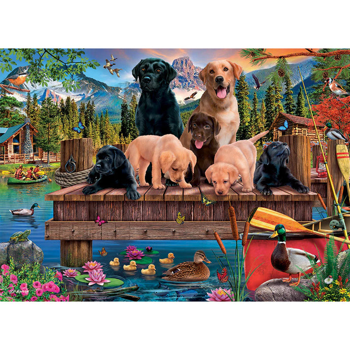 Pups and Ducks 350-Piece Puzzle 47038