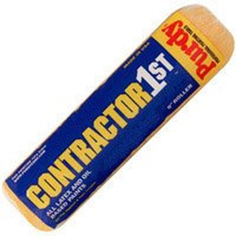 Contractor 1st Polyester 1/2 in. X 9 in. W Paint Roller Cover 1 Pack