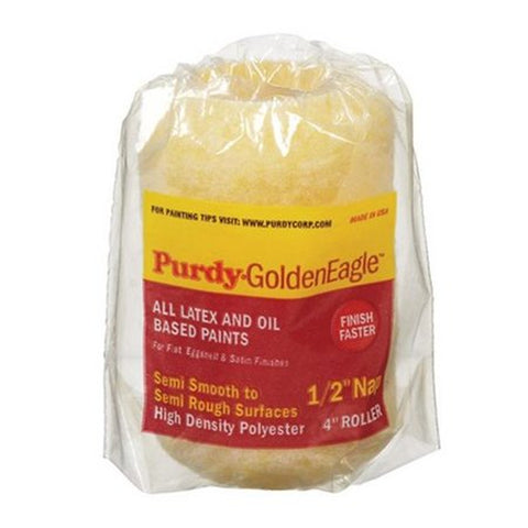 GoldenEagle Polyester 4 in. W X 1/2 in. Regular Paint Roller Cover 1 Pack