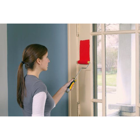 GoldenEagle Polyester 6.5 in. W X 3/8 in. Jumbo Mini Paint Roller Cover 2 Pack