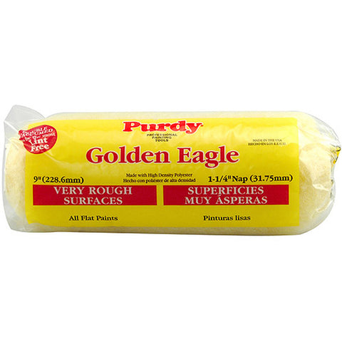 GoldenEagle Polyester 9 in. W X 1-1/4 in. Regular Paint Roller Cover 1 Pack