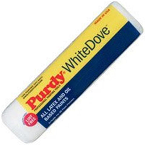 White Dove Woven Fabric 9 in. W X 1/4 in. Paint Roller Cover 1 Pack