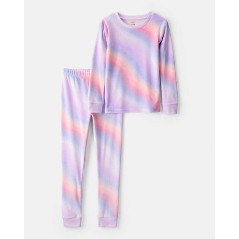 Girls' DreamPlush Snug Fit 2-Piece Pajamas