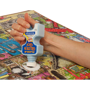 Puzzle Glue in use.