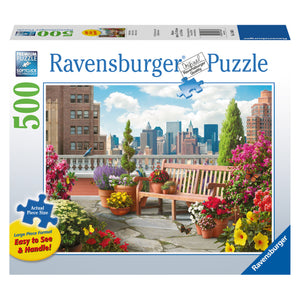 Ravensburger Puzzle Rooftop Garden.