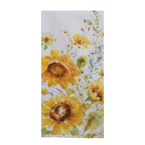Kay Dee Sunflowers Forever Dual Purpose Terry Kitchen Towel R7230