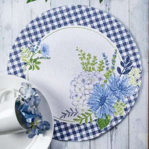 Love Grows Here Braided Placemat R7514