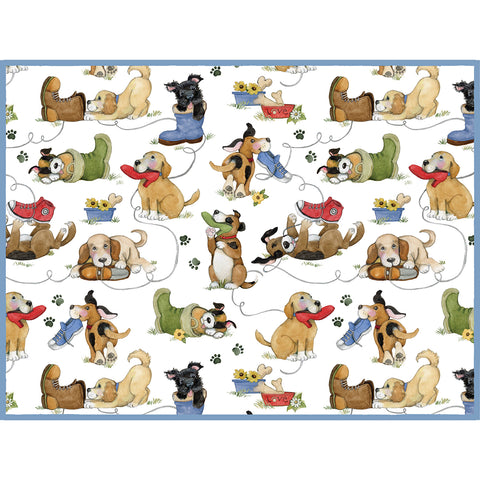 Playful Puppies Drying Mat R8252